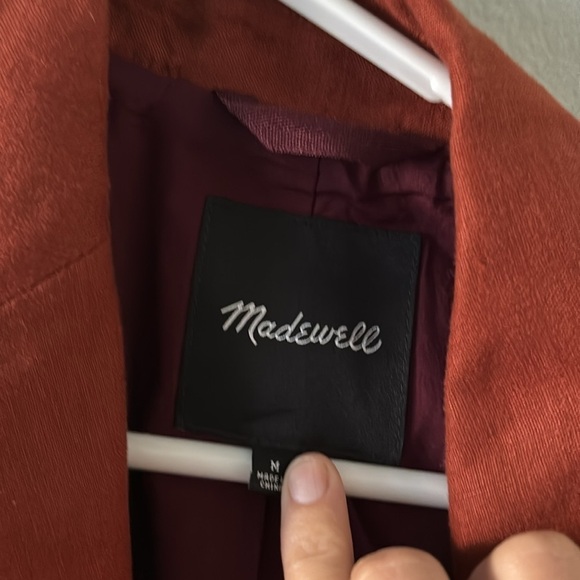 Madewell The Larsen Vest in 100% Linen - Picture 4 of 6